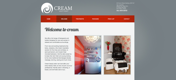 Cream Beauty Therapy, Braintree, Essex Slide 3